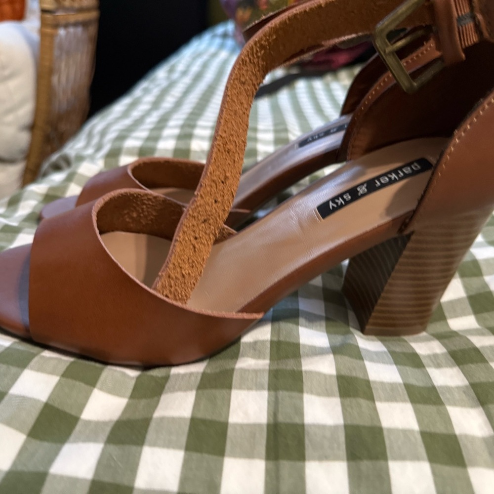 Derek Lam Brown Block Heel Sandals